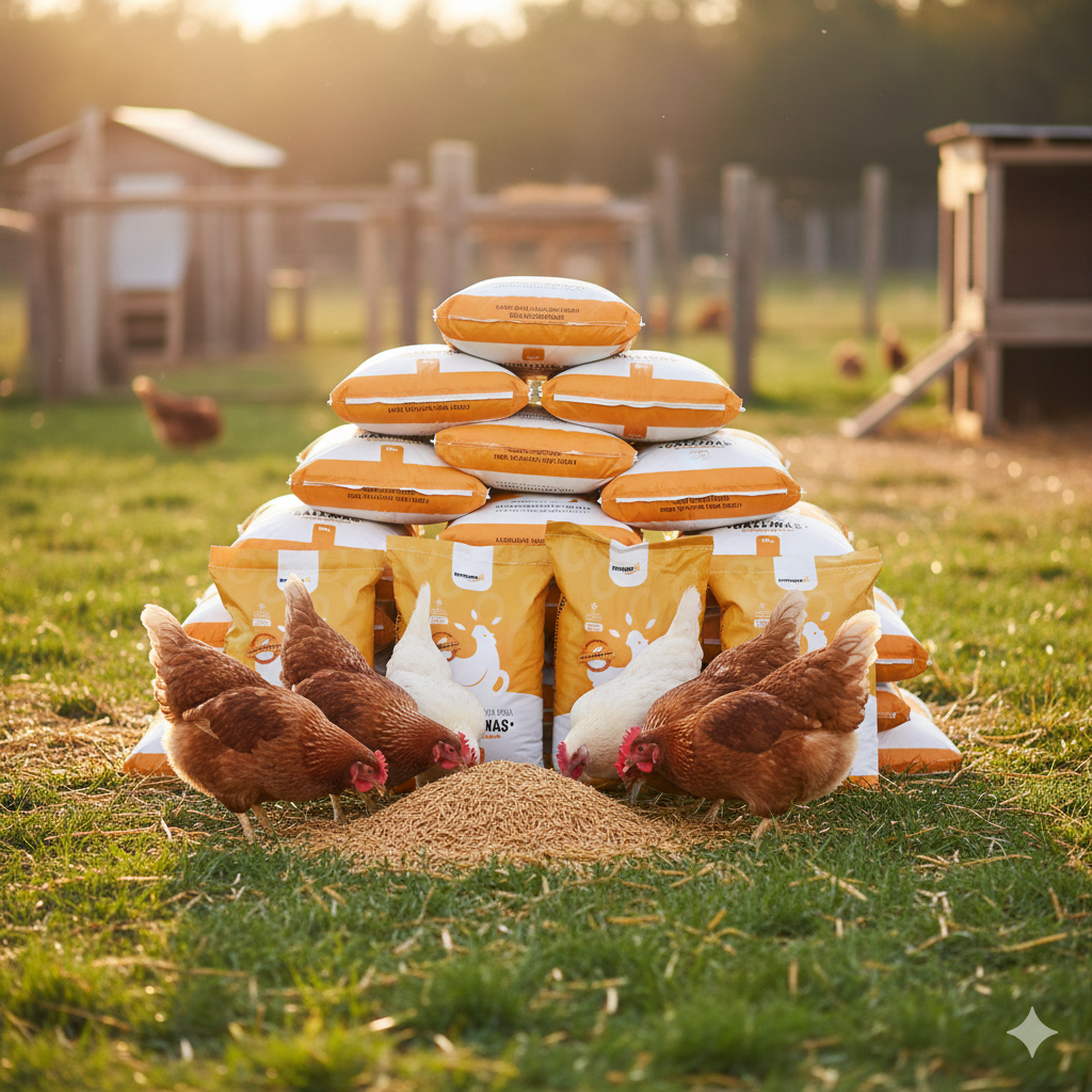 Beneficios de la proteína de insectos en la alimentación avícola